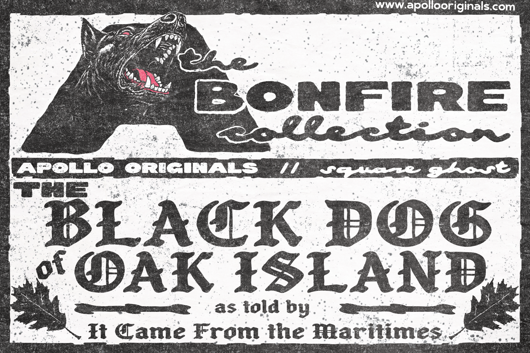 The Black Dog of Oak Island — Bonfire Collection × Squared Ghost