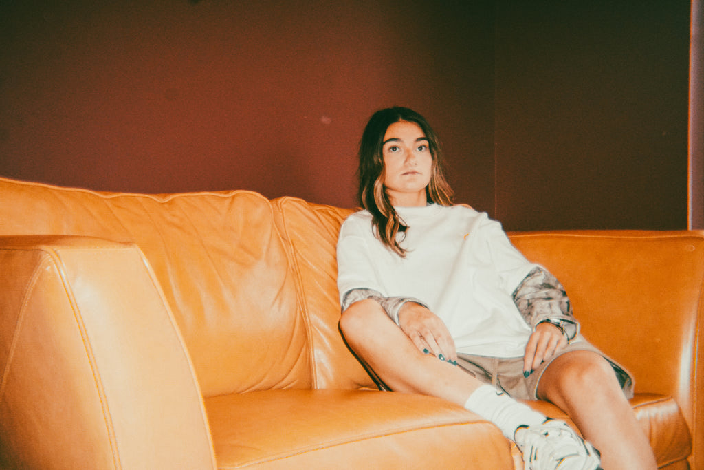 Layered camo crew neck - Apollo Originals