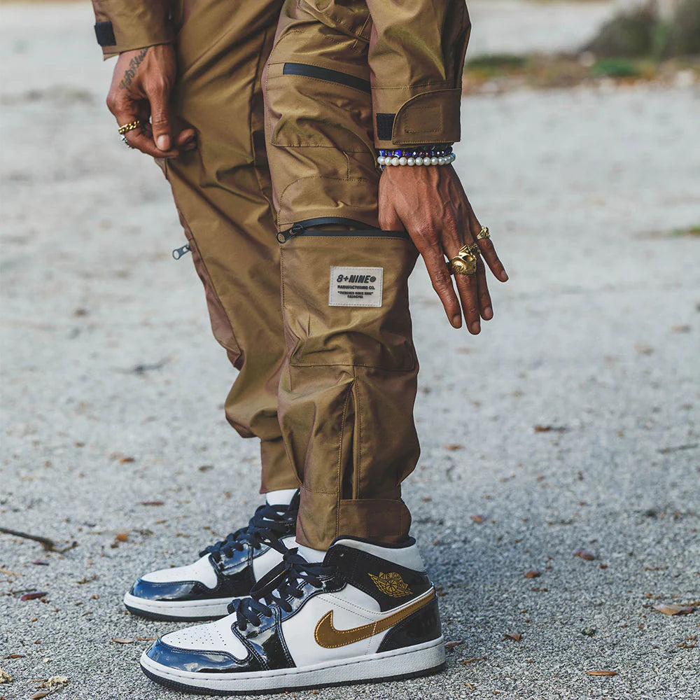 8&9 Cargos Olive - Apollo Originals