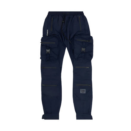 8&9 COMBAT NYLON PANT IRIDESCENT NAVY - Apollo Originals