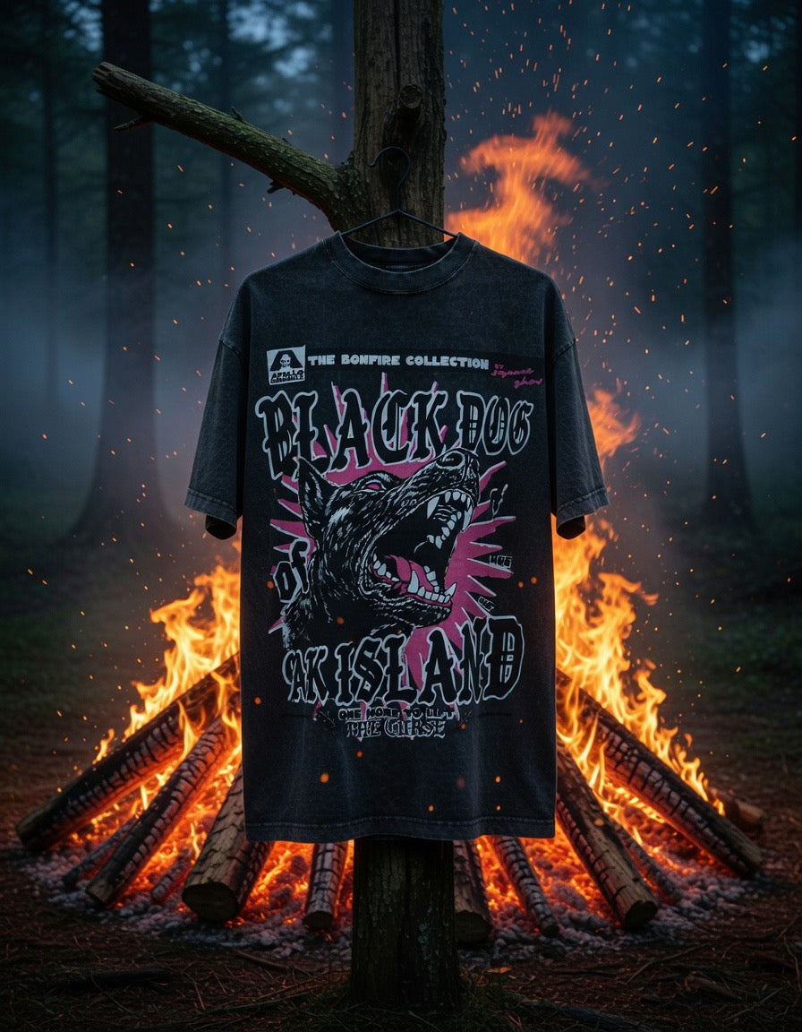 The Black Dog of Oak Island — Bonfire Collection × Square Ghost - Apollo Originals