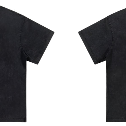 Black essential heavy washed tee - Apollo Originals
