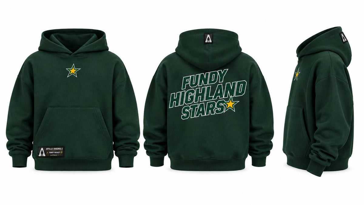 Fundy Highland Hockey — Signature Box Hoodie